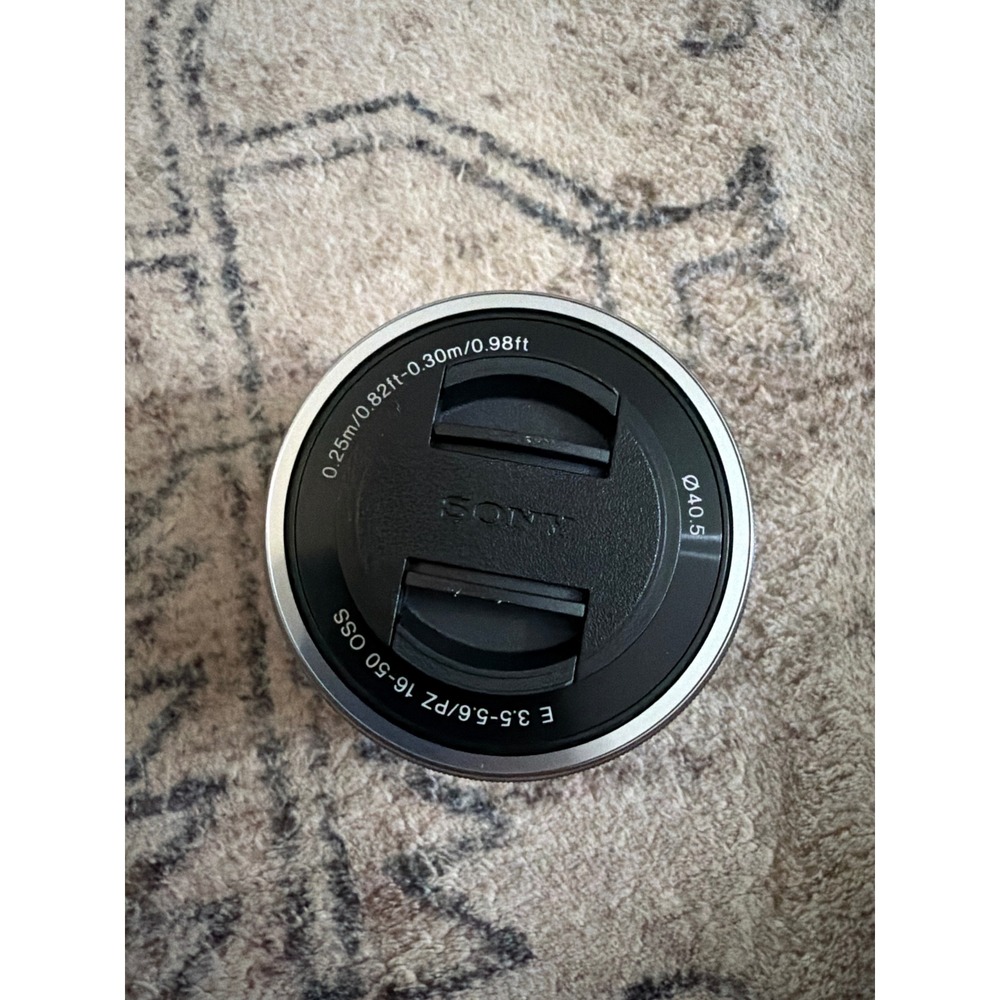 Sony E 16-50mm f3.5-5.6 PZ OSS Lens Silver SELP1650 E-Mount Power Zoom